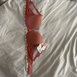Bra-Recco Lingerie in salmon . Made in Brazil